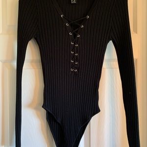 Forever 21 Womens Black Body Suit